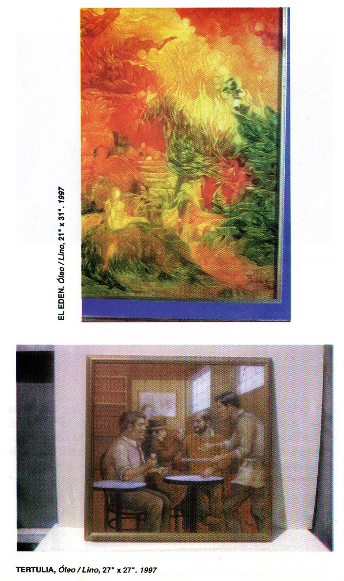 Invitación o fotografía: Instituto de Cultura Hispánica, 1998