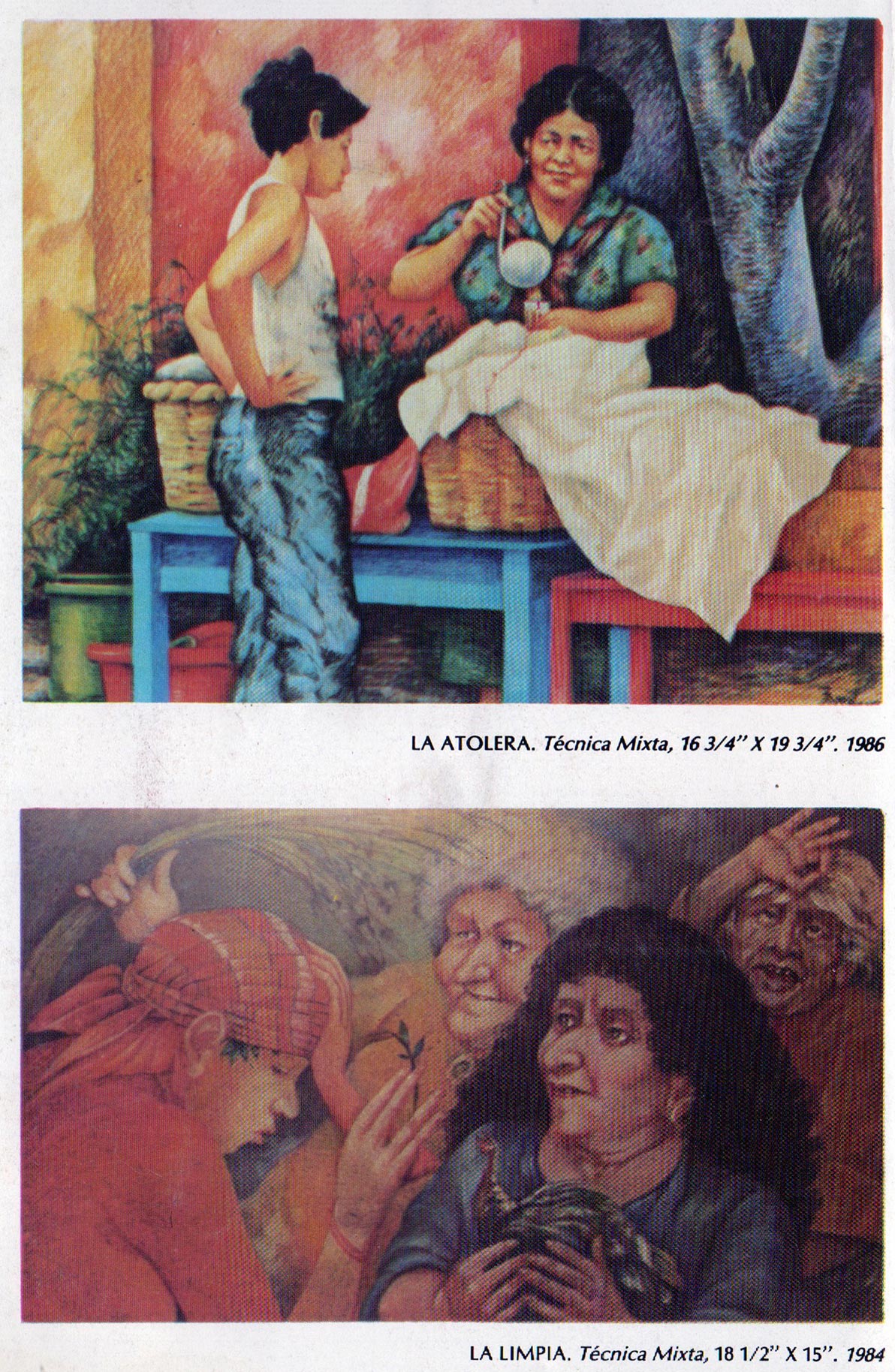 Invitación o fotografía: Galería Fórum, 1984