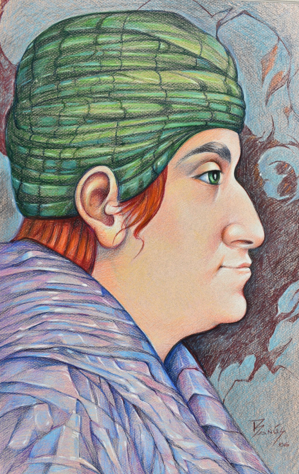 Traje solemne, Técnica mixta, 2006