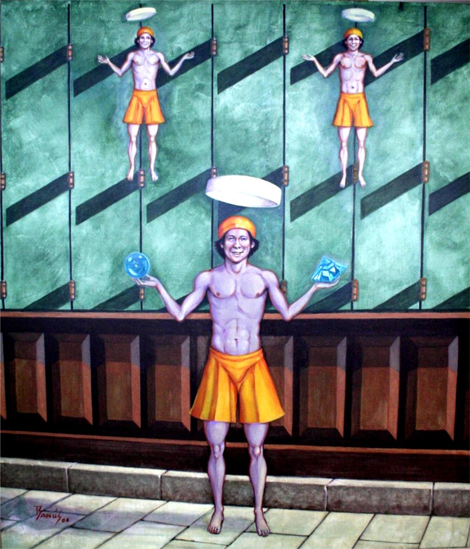Los levitadores, Oil, 2006