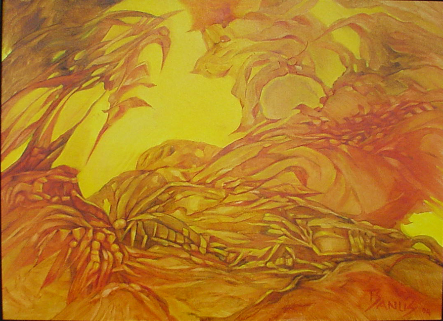 Amorfo, Oil on canvas, 2004