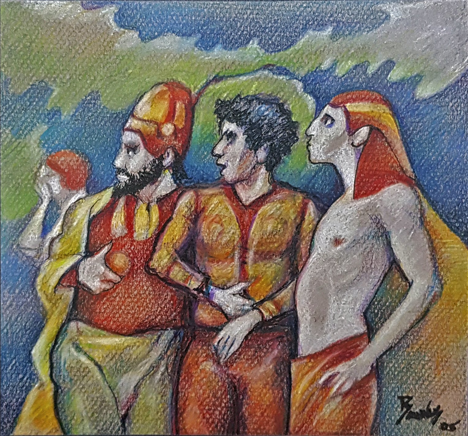 Tres destinos, Crayón, 2005