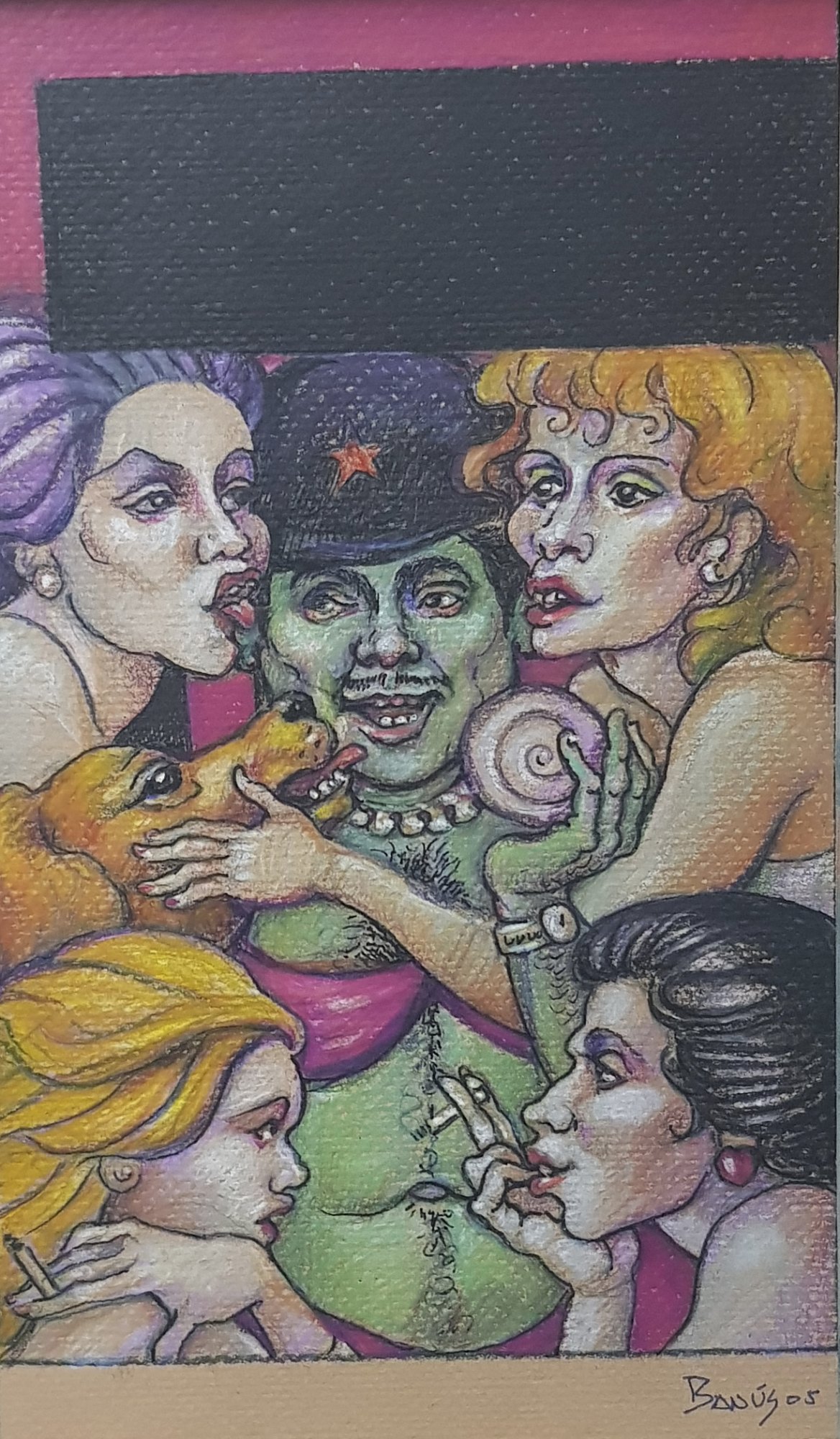 Sopa de Caracol, Crayón, 2005