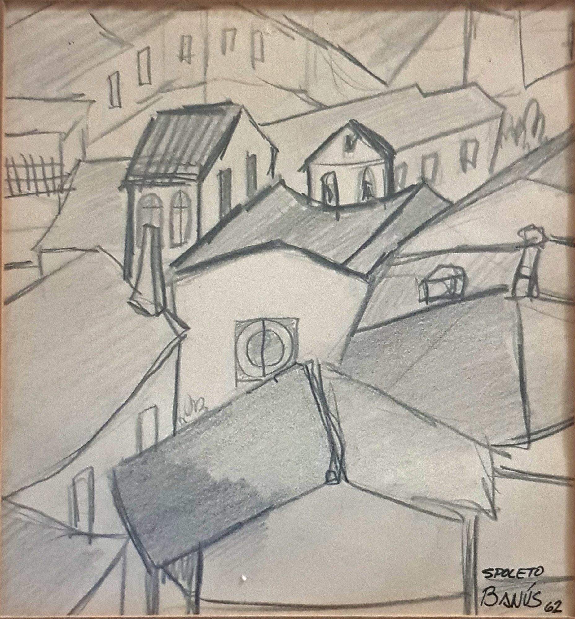 Spoleto, Lápiz, 1962