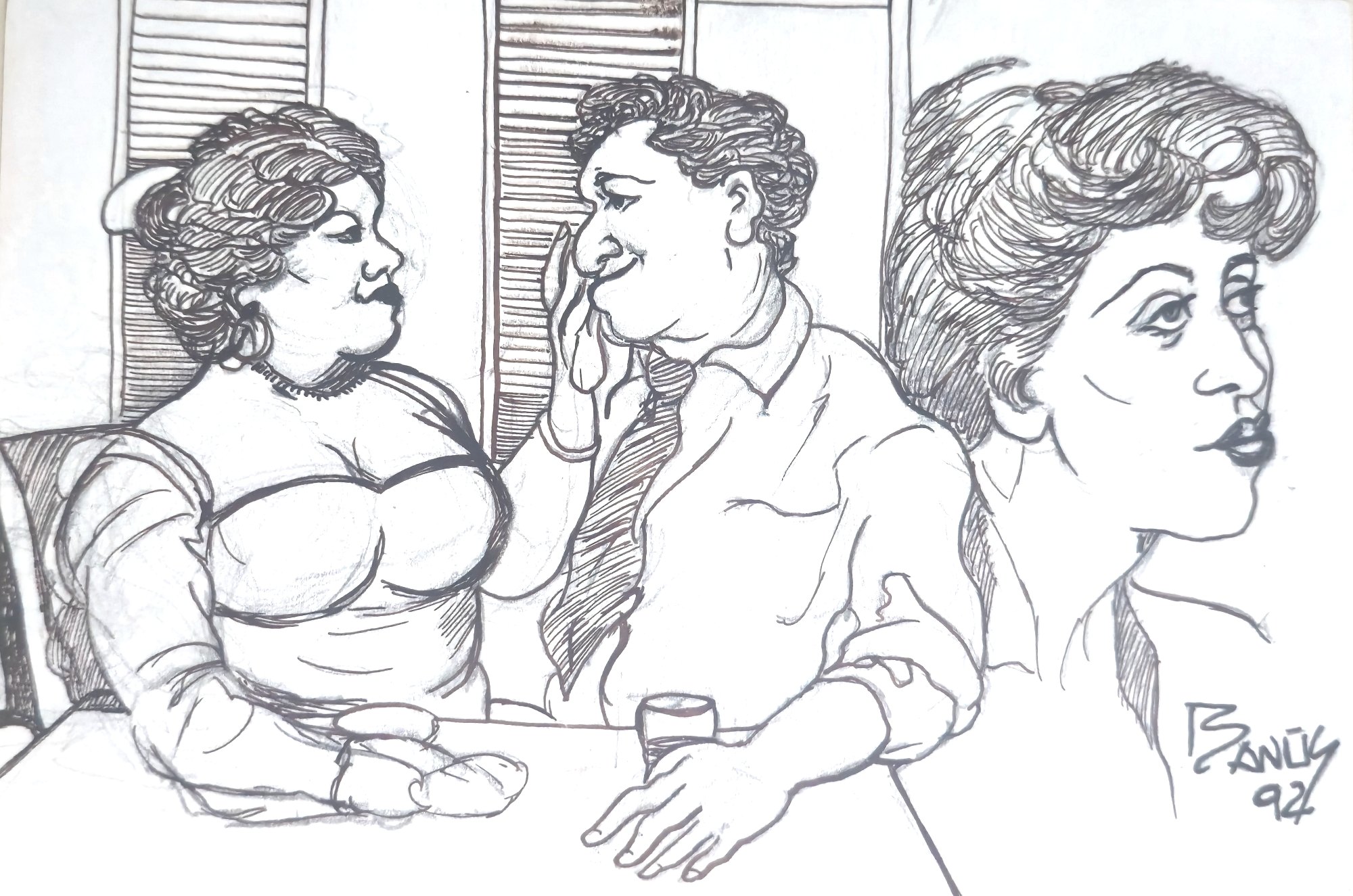 ¡Hoy sí se enamoró!, Lápiz, 1992
